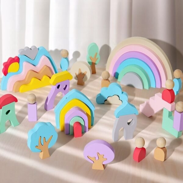 Rainbow Building Block