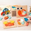 3D  Puzzle träleksaker för barn - Bild 3